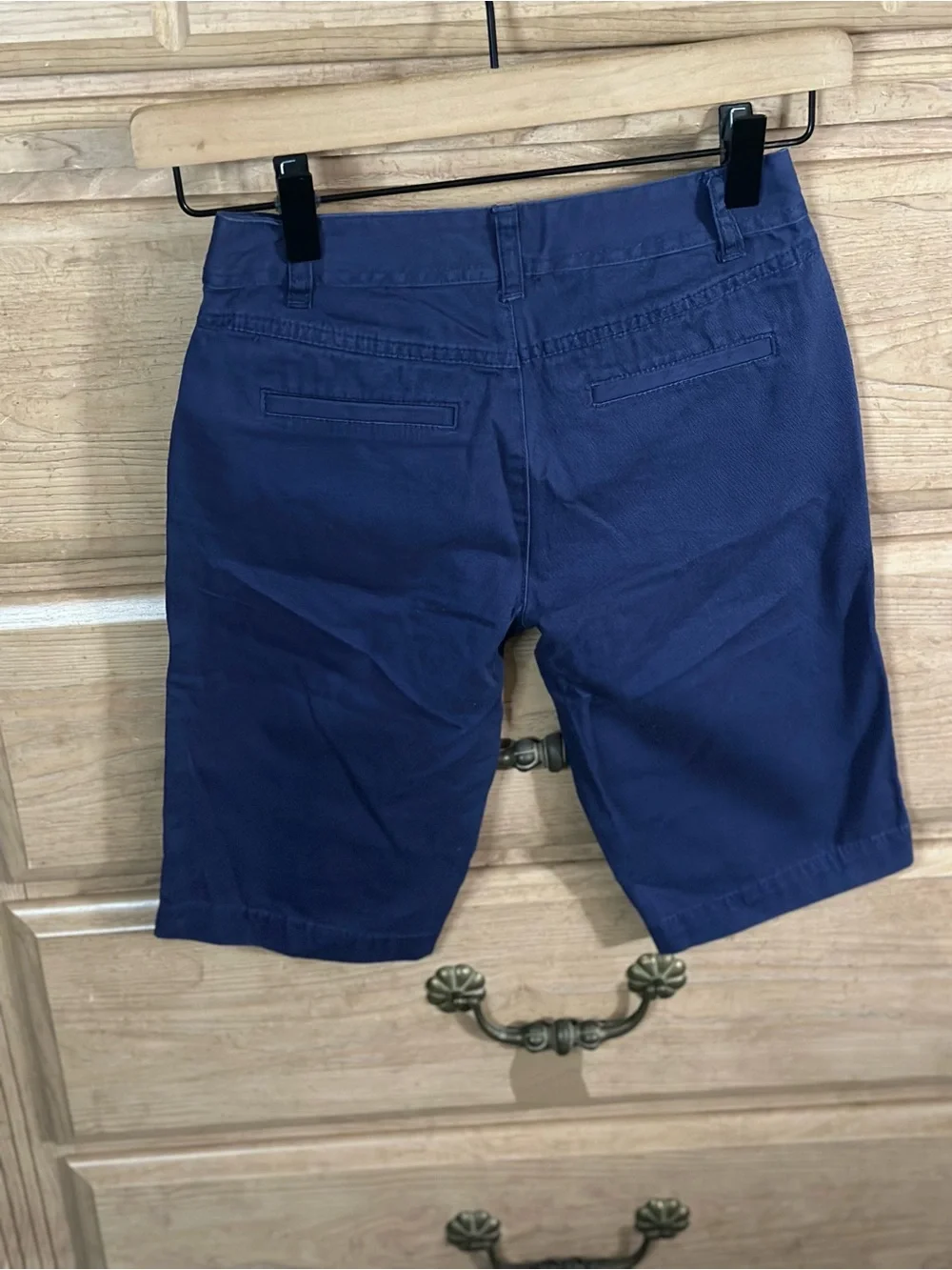 Justice | Long Blue Jean Chino Shorts | Size 12 Slim #Jorts